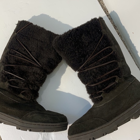 J crew winter boots size 8brown - Picture 5 of 7